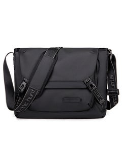 ARCTIC HUNTER Premium Shoulder Laptop Bag Water Resistant Polyester Unisex Shoulder Sling bag for Travel Business School College K00528 Black  - Image 3