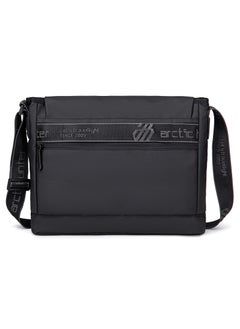 ARCTIC HUNTER Premium Shoulder Laptop Bag Water Resistant Polyester Unisex Shoulder Sling bag for Travel Business School College K00528 Black  - Image 4