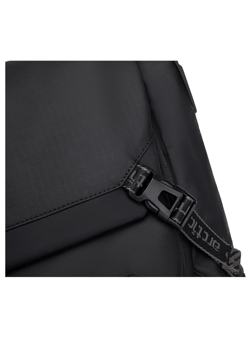 أركتيك هانتر Premium Shoulder Laptop Bag Water Resistant Polyester Unisex Shoulder Sling bag for Travel Business School College K00528 Black