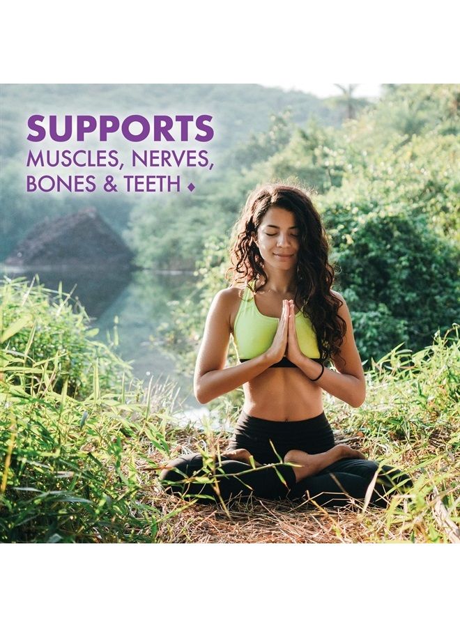 Bluebonnet Nutrition Calcium Magnesium Plus Vitamin D3 Earthsweet, Bone Health & Muscle Relaxation, Soy-Free, Gluten-Free, Kosher, Dairy-Free,90 Orange Vanilla Flavored Chewable Tablets - Image 1