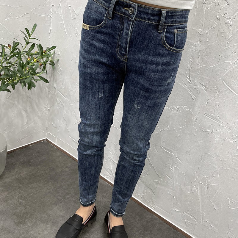 Unisex Classic Denim Jeans Loose Fit Daily Outdoor Wear - Image 2