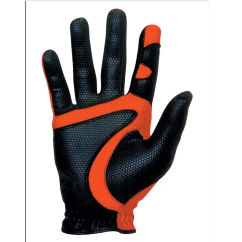 Fit39 EX Japan Golf Glove (Right Hand Glove for Left Handed Player)- Black/RED (Large) - Image 2