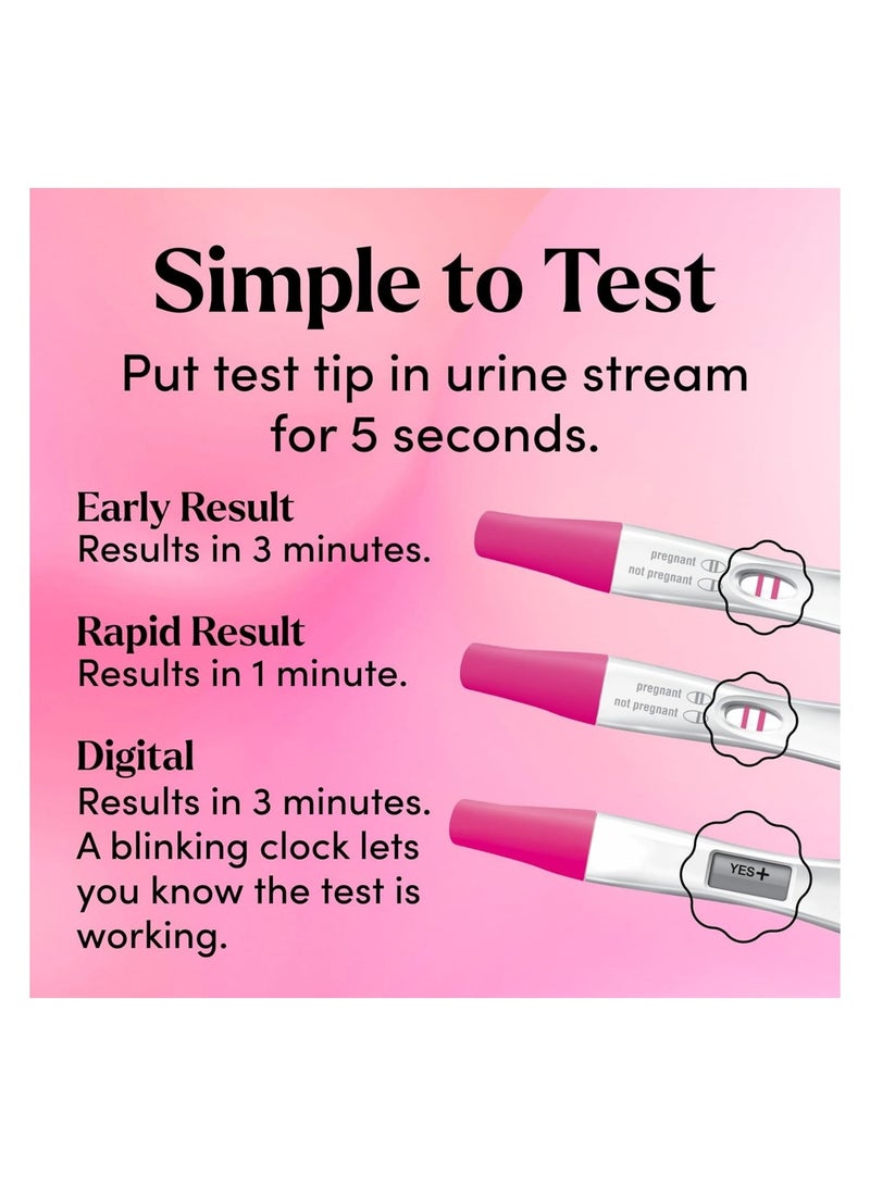 FIRST RESPONSE First Triple Check Pregnancy Test 3 ct - Image 3