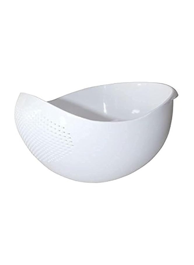 MIRFA Multifunctional Rice Washing Strainer Colander Basket Bowl - Image 1