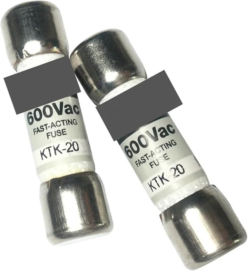 KTK 30A 600VAC Fast Acting Fuse Silver Color KTK 30 30A Size - Image 1