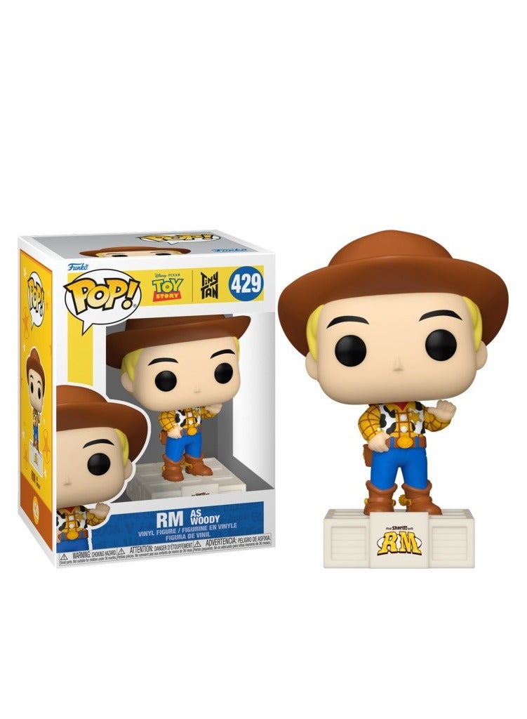 Funko Pop! Music: K-POP - BTS X Toy Story - RM As Woody - Image 3