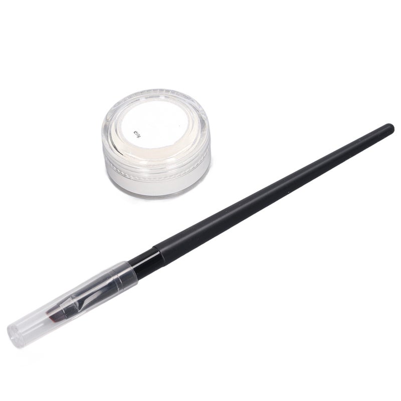 White Brow Paste Safe Clear Lines Light Texture Eyebrow Mapping Paste with Brush for Eyebrow and Lip - Image 4