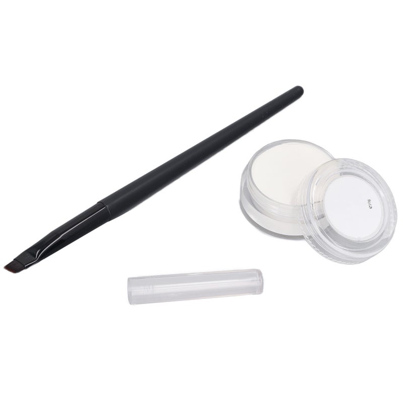 White Brow Paste Safe Clear Lines Light Texture Eyebrow Mapping Paste with Brush for Eyebrow and Lip - Image 5