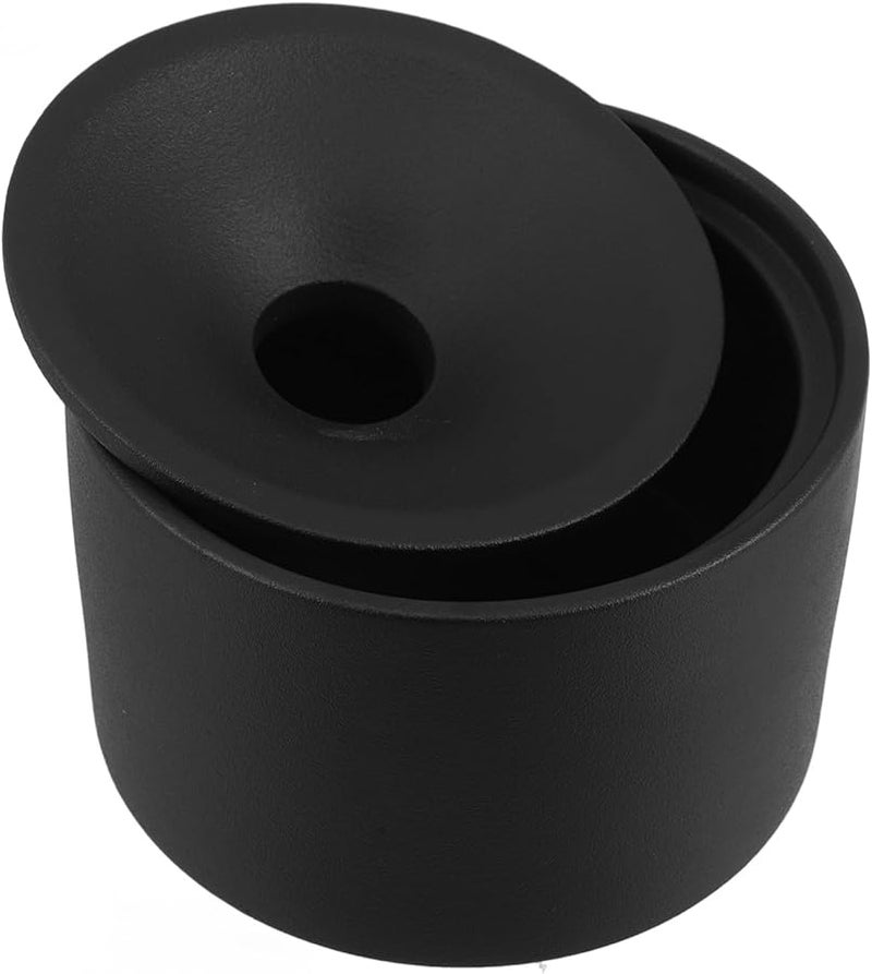 Large Ceramic Covered Ashtray with Lid Windproof Reusable for Home Office Tabletop - Image 1
