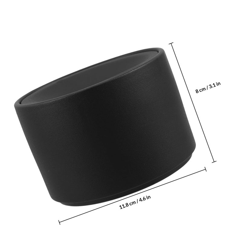 Large Ceramic Covered Ashtray with Lid Windproof Reusable for Home Office Tabletop - Image 3