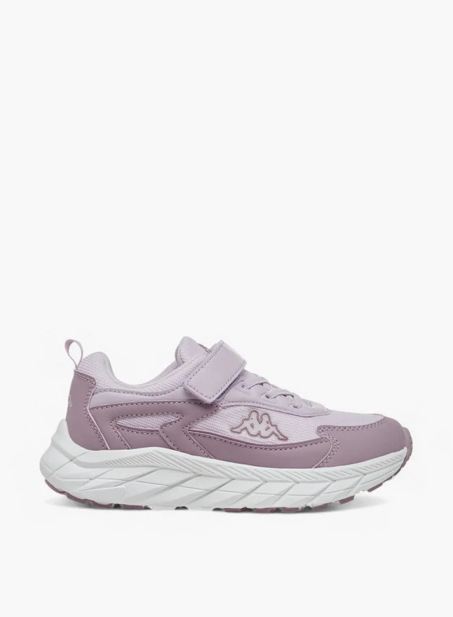 Kappa Girls' Logo Detail Sports Shoes with Hook and Loop Closure