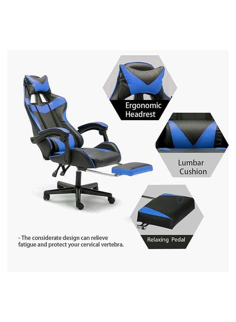 Cool Baby COOLBABY Gaming Chair Racing Style Office Chair Durable Leather Seat 360° Gaming Chair Upto 120 Kg - Image 5