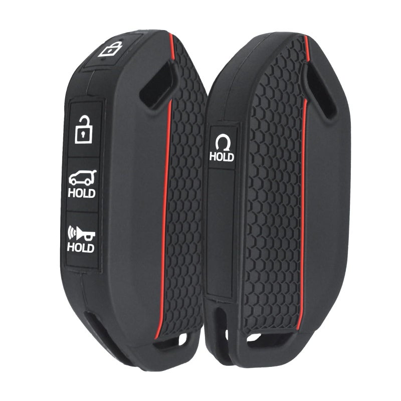 2pcs Funda para Llavero Compatible con Kia K4 K5 Telluride Sorento 2024 2025 Accesorios para Kia K4 2025 Protección Completa Protector de Llaves con 5 Botones de Coche - Image 1