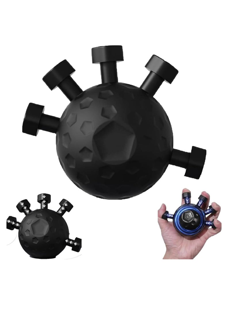 JOGAMS 2025 Upgraded Finger Grip Strengthener Hand Gripper and Silicone Finger Exerciser for Hand Wrist and Arm Strength Training Resistance Therapy Tool - Image 1