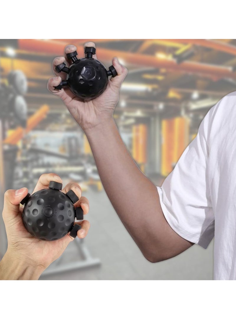 JOGAMS 2025 Upgraded Finger Grip Strengthener Hand Gripper and Silicone Finger Exerciser for Hand Wrist and Arm Strength Training Resistance Therapy Tool - Image 4