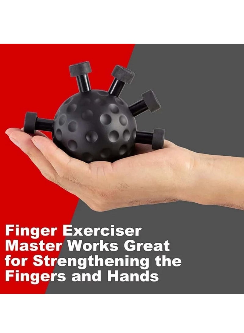 JOGAMS 2025 Upgraded Finger Grip Strengthener Hand Gripper and Silicone Finger Exerciser for Hand Wrist and Arm Strength Training Resistance Therapy Tool - Image 5