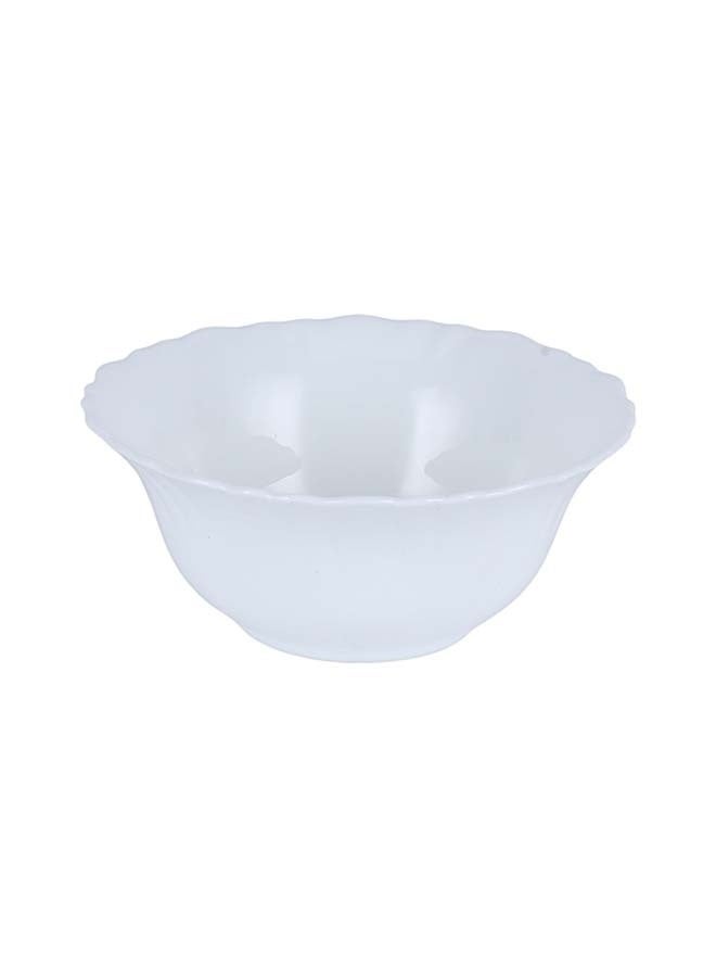 Royalford 16 Pieces Classic Opalware Dinner Set RF12397 Includes Dinner Deep And Dessert Plates And Serving Bowls Dishwasher-Safe, Freezer and Microwave Safe - Image 3
