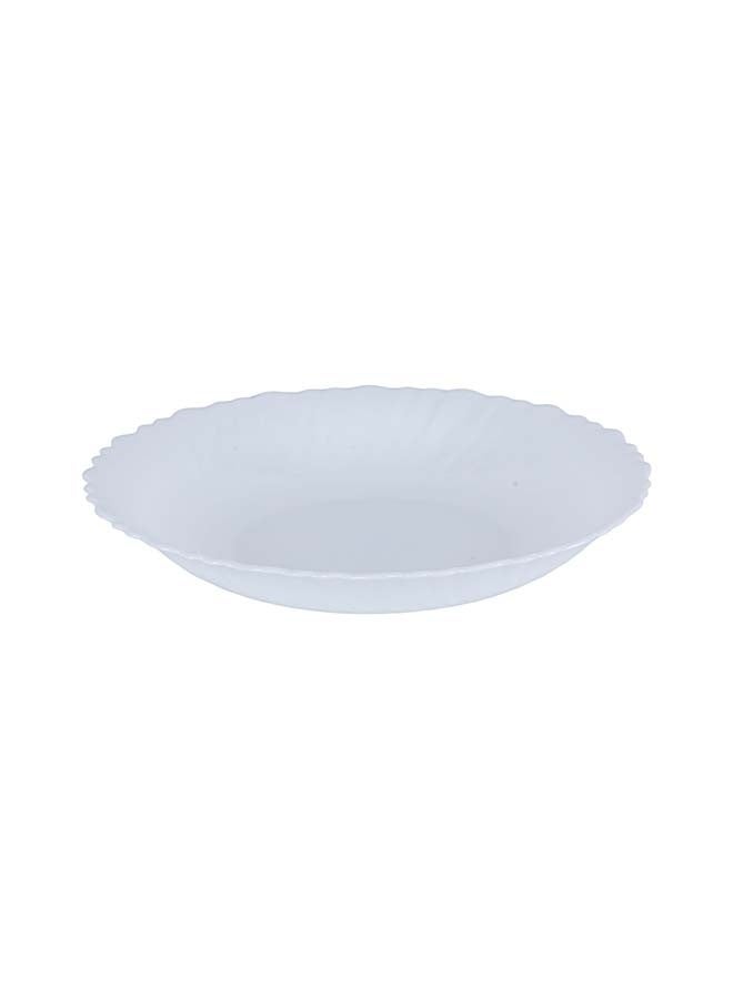 Royalford 16 Pieces Classic Opalware Dinner Set RF12397 Includes Dinner Deep And Dessert Plates And Serving Bowls Dishwasher-Safe, Freezer and Microwave Safe - Image 5