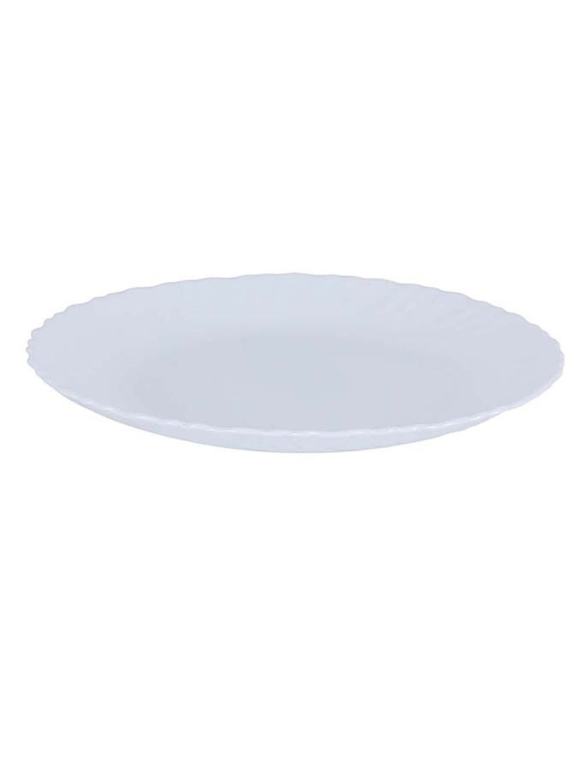 Royalford 16 Pieces Classic Opalware Dinner Set RF12397 Includes Dinner Deep And Dessert Plates And Serving Bowls Dishwasher-Safe, Freezer and Microwave Safe - Image 2