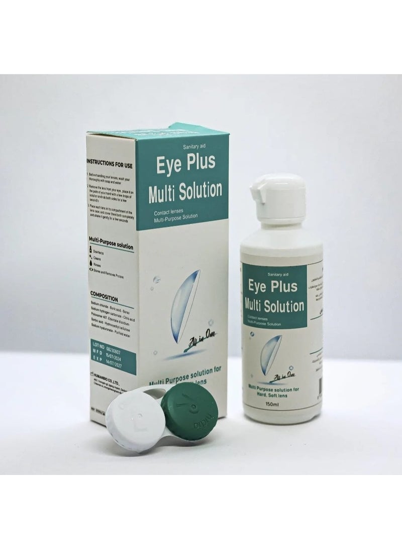 Eye Plus Multi-Purpose Lenses Liquid Solution 150ml