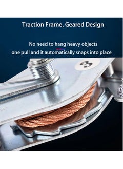 Generic Portable Neck Stretcher Hammock for Neck Pain Relief, Spine Chiropractic Decompression Tool, Physical Therapy for Neck Decompressor (Hook Mounted)  - Image 3