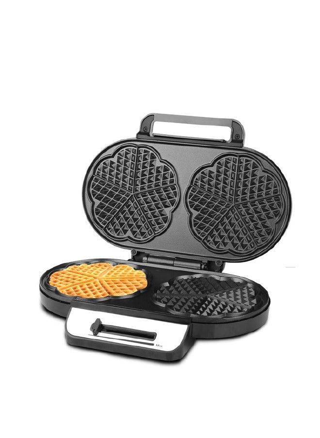 KOOLEN - Double wafel machine with temperature control, black - 800108002 - Image 1