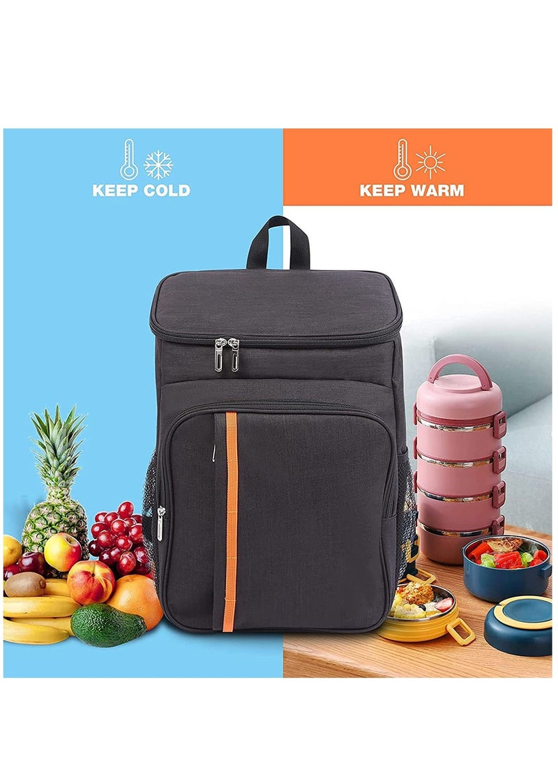 WALALLA - Lightweight Large Capacity Soft Collapsible Cooler Bag and Leakproof Tote Backpack for Camping, Hiking, Picnic - Image 1