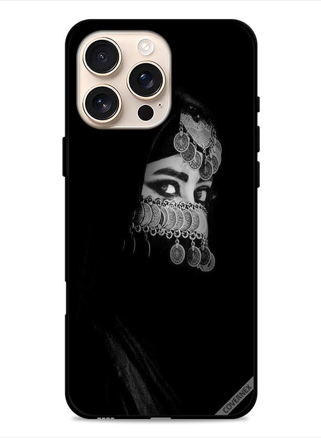 Covernex Apple iPhone 16 Pro Protective Case Cover Beautiful Eyes Girl Having Face Jewellery - Image 1