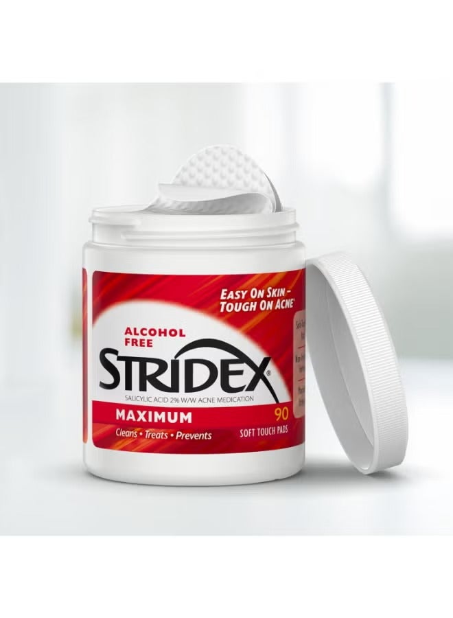 Stridex One step acne control maximum 90 pads soft to the touch - Image 2