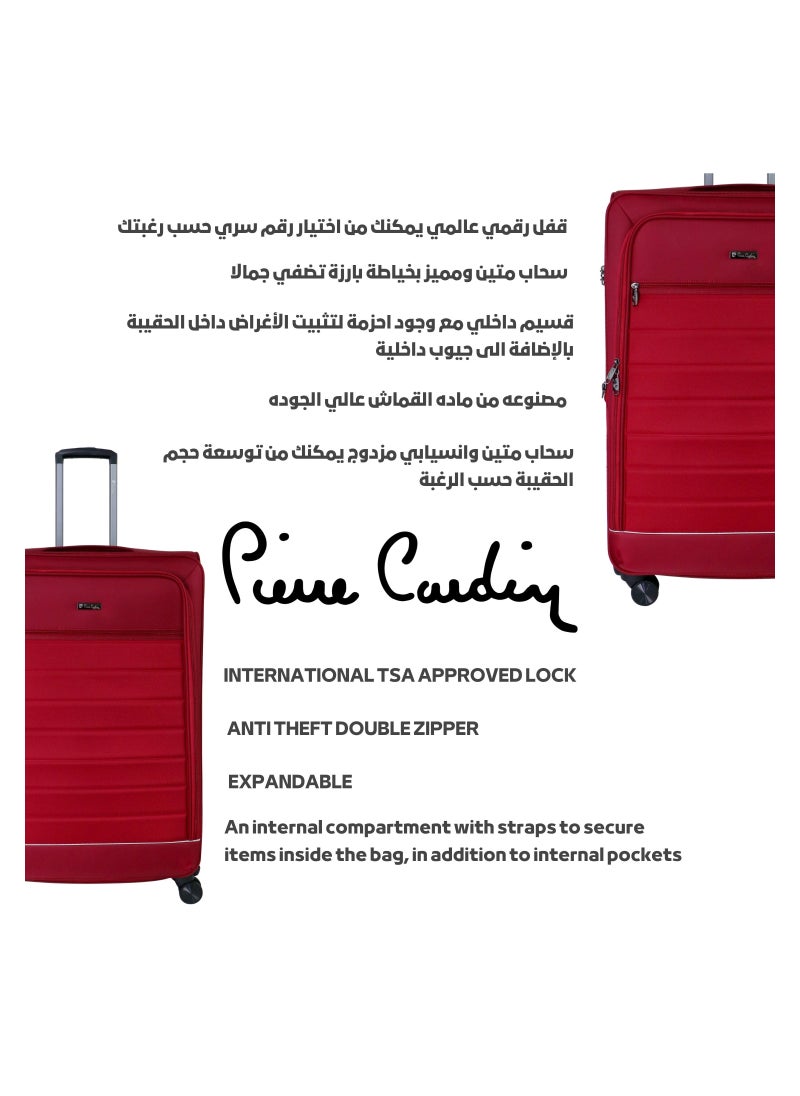 pierre cardin Softside Luggage Set of 3  - Image 2