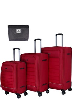 pierre cardin Softside Luggage Set of 3  - Image 1