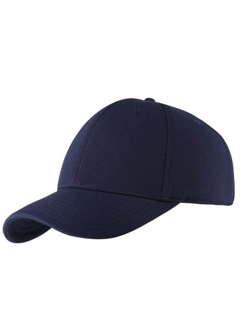 Santhome Titan Cap for Men Branded Recycled structured 6 Panel Premium cap with a Stylish Heavy Ribbed Double Jersey Knit Structure with Silent Adjustable Velcro - Image 1