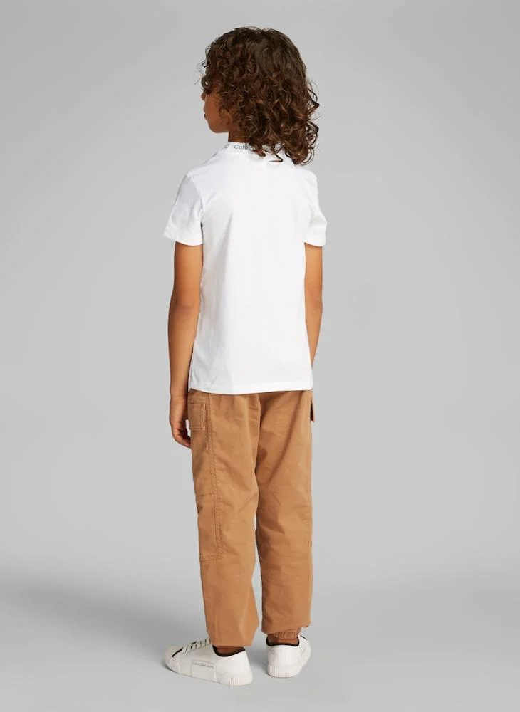 Calvin Klein Jeans Kids 2 Pack Intarsia T-Shirt
