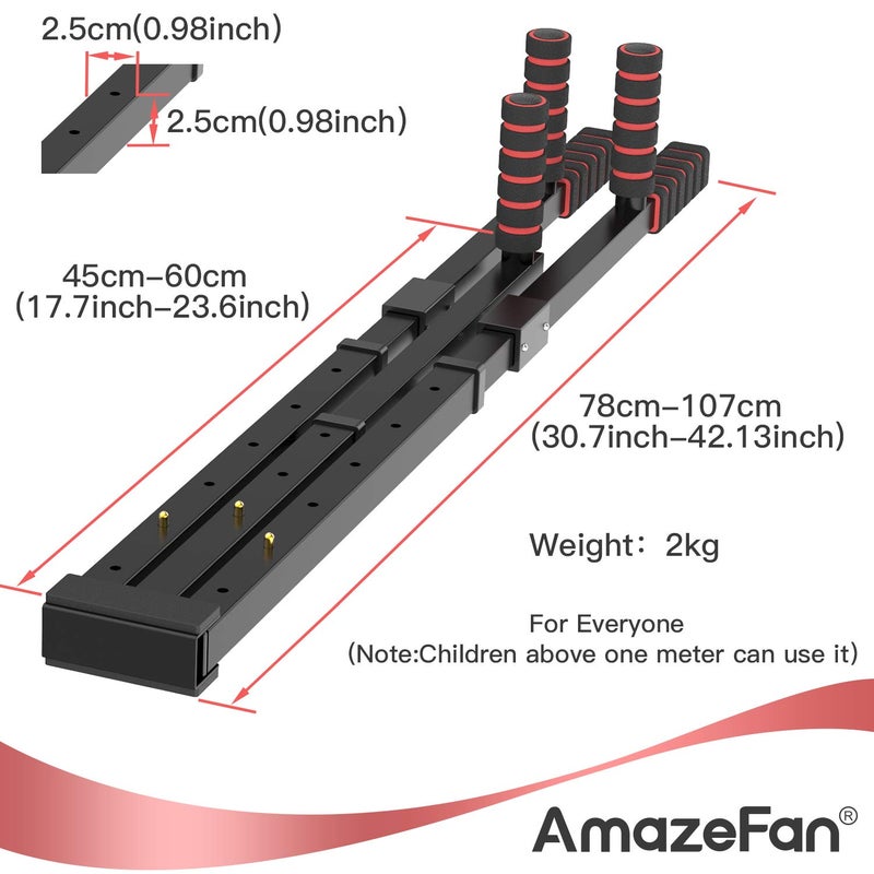 AmazeFan Leg Stretcher, 3 Bar Leg Split Stretching Machine, Flexibility Stretching Equipment for Ballet, Yoga, Dance, Martial Arts, MMA, Home Gym Exercise[US. Patent Design] - Image 4