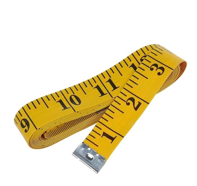 Awadh 1 Pcs Tailor Measuring Ruler Cloth Tape Durable Soft Sewing Tailor Tape Body Measuring DressMaking Measure Ruler for Multipurpose Uses Length 15 Meters Multicolors - Image 2