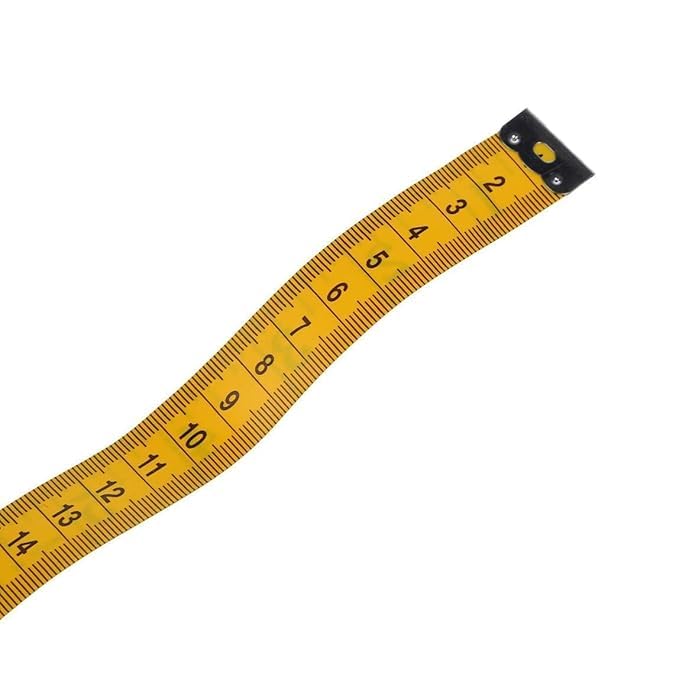 Awadh 1 Pcs Tailor Measuring Ruler Cloth Tape Durable Soft Sewing Tailor Tape Body Measuring DressMaking Measure Ruler for Multipurpose Uses Length 15 Meters Multicolors - Image 5