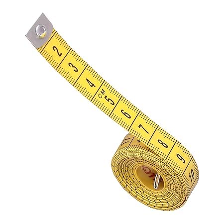 Awadh 1 Pcs Tailor Measuring Ruler Cloth Tape Durable Soft Sewing Tailor Tape Body Measuring DressMaking Measure Ruler for Multipurpose Uses Length 15 Meters Multicolors - Image 3