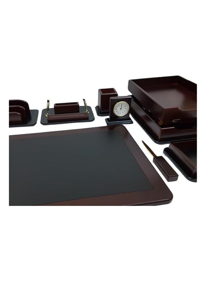 Generic Luxury 8-piece leather office set  - Image 2