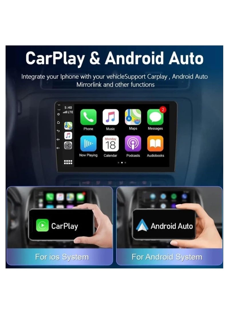 Lenovo 10 Inch Android Car Stereo Lenovo 2GB RAM 32GB ROM Support Apple Carplay Android Auto Wireless Bluetooth USB Video Audio Playback High Definition Screen  - Image 4