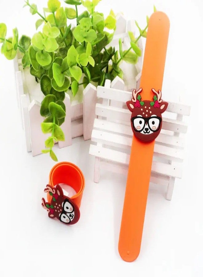 AMYCAUR Merry Christmas Silicone Hand Slap Wristbands for Kids, Girl & Boy, Adults Slap Bands are Perfect for Christmas Parties, Birthdays, and New Year Celebrations Return Gifts for Kids (8 PCS) - Image 5
