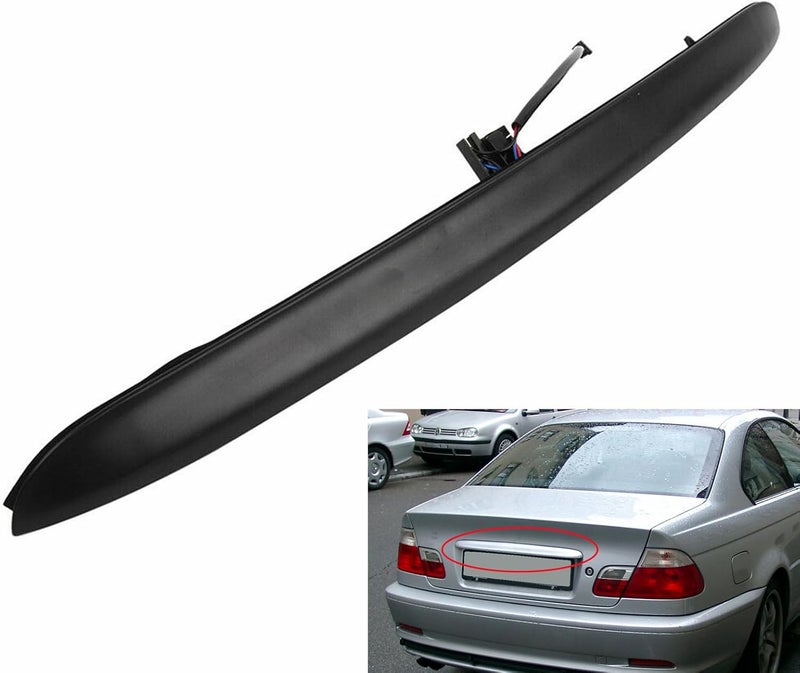 Prefer Warehouse Trunk Lid Grip with Key Button Tailgate Trim for BMW E46 Sedan 1999-2001 - Image 1