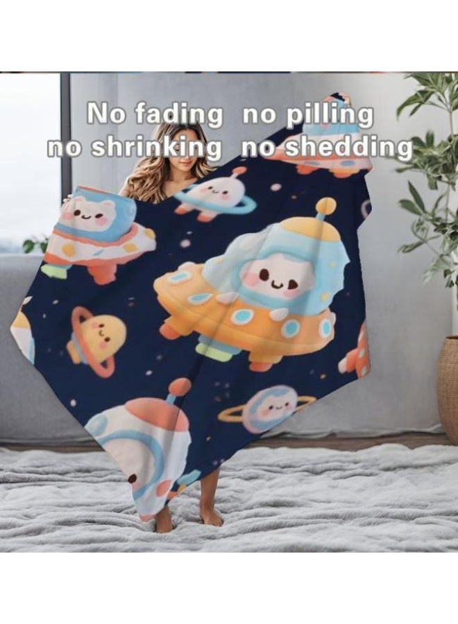 general Baby and children's cartoon flannel thin blanket (warm and comfortable, suitable for sleep, game use) 70cm*100cm - Image 5