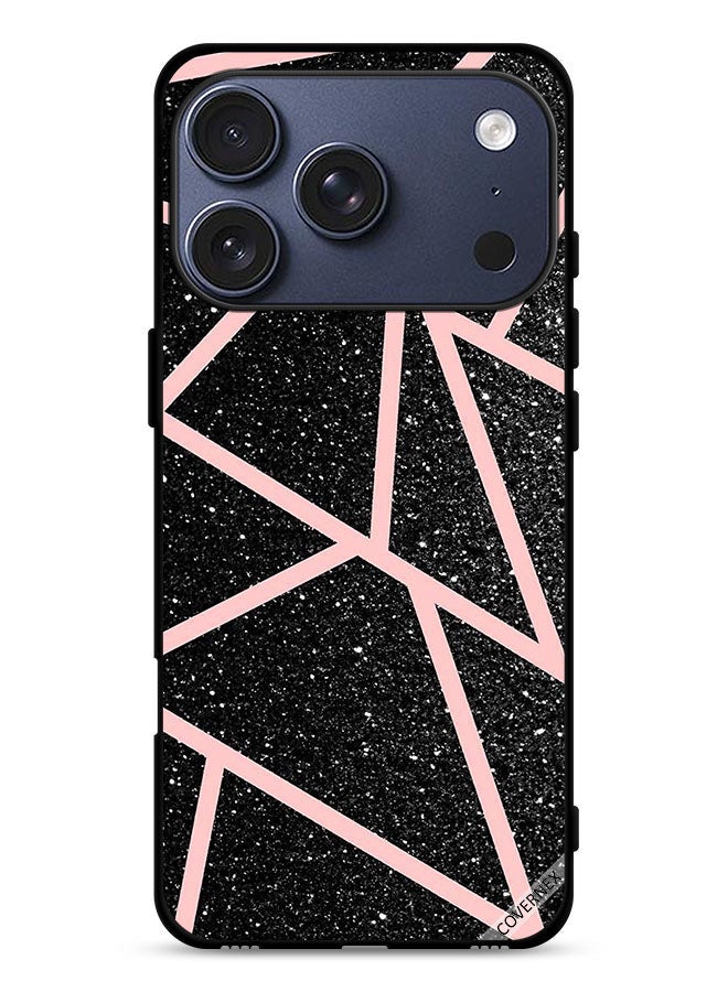 Covernex Apple iPhone 17 Pro Protective Case Cover Glitters & Paths Pattern - Image 1