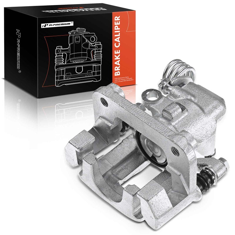 APremium Disc Brake Caliper Assembly with Bracket Compatible with Ford Models  For Mustang 19942004  Rear Right Passenger Side