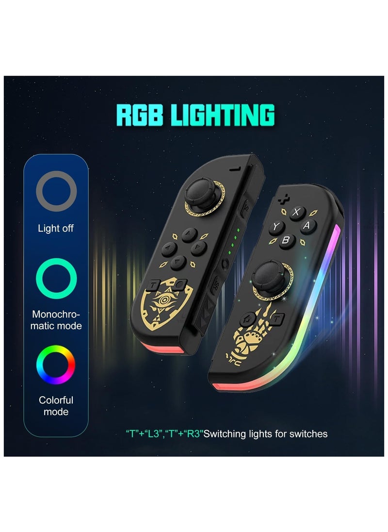 Generic Joy Cons Wireless Controller for Nintendo Switch, L/R Controllers Replacement Compatible with Nintendo Switch/Lite/OLED, Joystick with Wake-up/Screenshot/Dual Vibration/Motion Control Function  - Image 3
