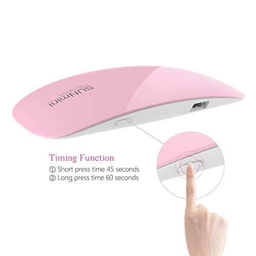 Clomana SUNmini 6W LED UV Nail Polish DrayerMini Foldable Nail LampNail Polish Dryer Curing Lamp Light PortableGel Based Nail Polish For All Kind Of Nail Paints - Image 4
