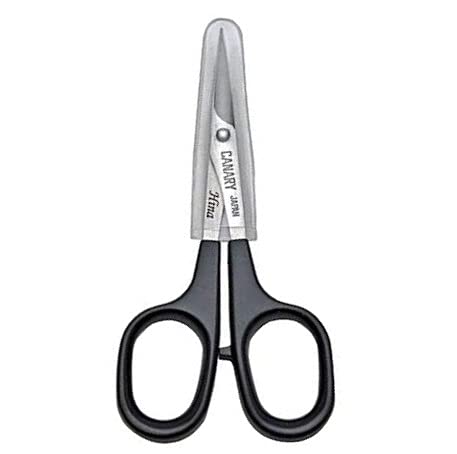 CANARY Mini Precision Scissors - 4" for Paper Cutting Art, Kirie Paper Cut Art, Made in Japan - Image 3