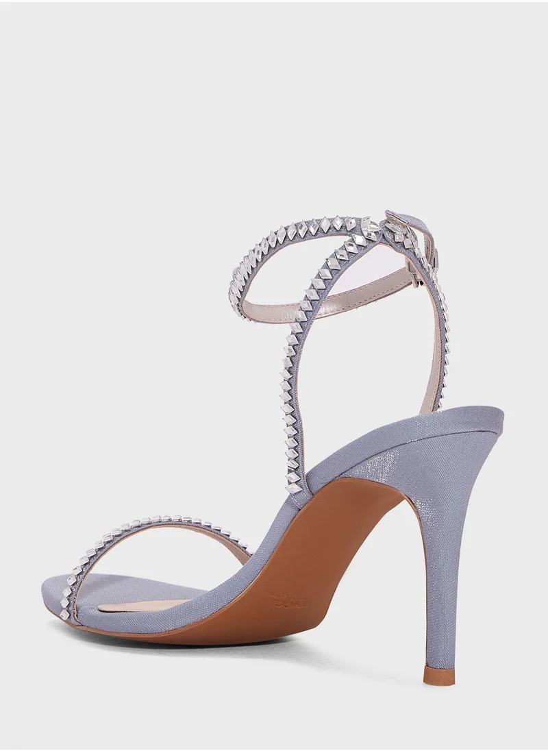 Vincci Ankle Strap High Heel Sandals