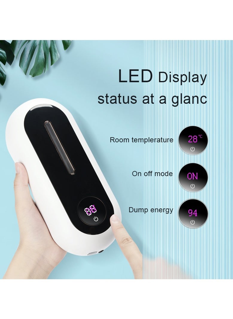 AirYoung - Automatic Soap Dispenser Wall Mounted Foam Soap Dispenser Touchless Hand Sanitizer Dispenser Waterproof Smart Foaming Gel Liquid Soap Container with Infrared Sensing & 3 Adjustable Levels for Bathroom - Image 1