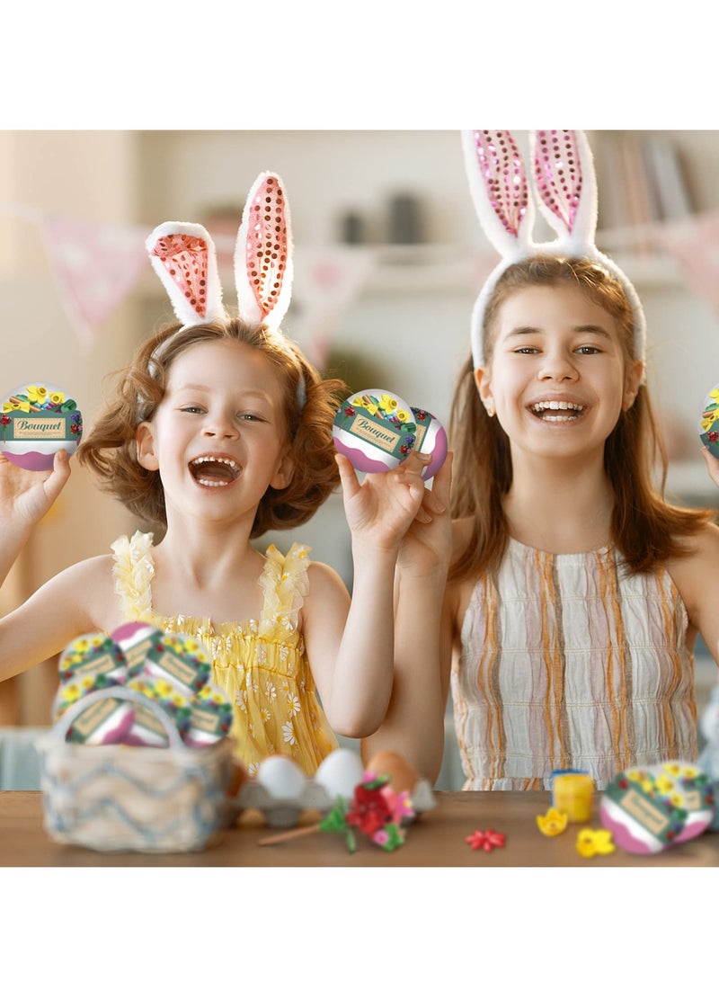 Zikra سلة زهور مع كتل بناء لإنشاء باقة مذهلة مع 314 كتلة بناء هدايا للفتيات والنساء 12 عبوة مجموعة نموذج باقة جميلة مع ألعاب داخلها - Image 3